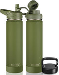 CIVAGO 24 oz Insulated Stainless Steel Water Bottle by CIVAGO