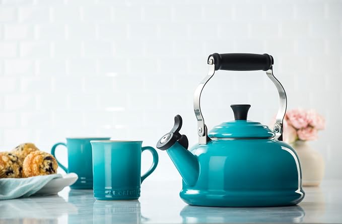 Le Creuset Stoneware Set of 4 Mugs, 14 oz. each - Image 6
