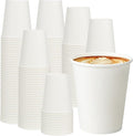 100 Pack 8 oz Paper Cups, Disposable Coffee Cups, or Juice by VPACKDUO