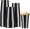 Mifoci 24 Pcs Stadium Plastic Cups Blank Reusable Drink Tumblers Bulk Stackable by Mifoci