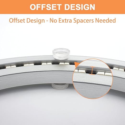TamBee 24 Inch Lazy Susan Heavy-Duty Mute Bearing Turntable Ring Hardware Lazy Susan Hardware Lazy Susan Bearing Lazy Susan Parts Lazy Susan Mechanism Lazy Susan Kit Lazy Susan Base Only