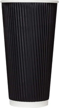 Karat C-KRC520B 20 oz Ripple Paper Hot Cups by Karat