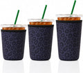 Cobetech Iced Coffee Sleeve Reusable, 3 Pack Neoprene Coffee Cup Sleeves by Unknown