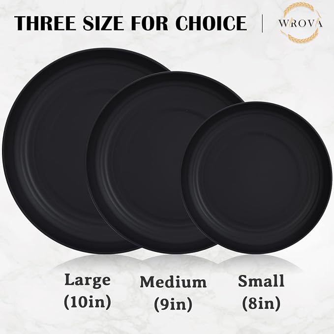Wheat Straw Dinner Plates - Image 3