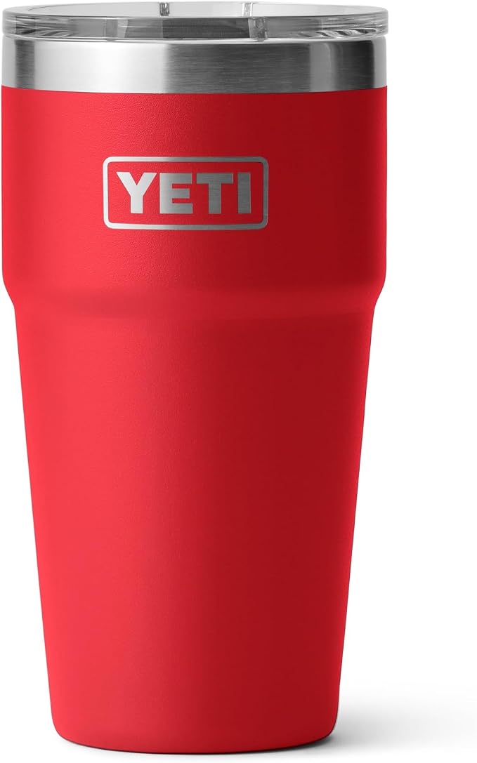 YETI Rambler 20 oz Stackable Tumbler, Stainless Steel, Vacuum Insulated by YETI