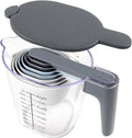 Stackable 10-Piece Measuring Cups and Spoons Set by Recogwood