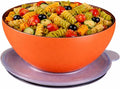 served Large Insulated Serving Bowl with Lid (100oz/3QT) - Double-Walled Stainless Steel Bowl for Hot & Cold Food - Vacuum Insulated, Spill-Resistant Thermal Bowl for Parties, Casseroles, Tailgates