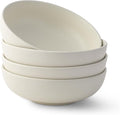 JoyJolt Mesa 30oz Stoneware Pasta Bowls Set of 4, Salad and Serving Bowl by JoyJolt