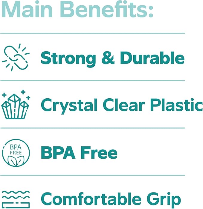 GUSTO Clear Plastic Cups [12 oz - 240 Count] Disposable Cold Drinking Cups for Parties, Events, & Everyday Use - Crystal Clear, BPA-Free, Durable Polypropylene - Formerly Comfy Package