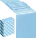 10PCS Baby Blue Satin Table Runner 12 x 108 Inches by SINSSOWL