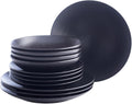 Porto by Stone Lain Semplice 12-Piece Premium Kitchen & Dining Dinnerware Set by Unknown
