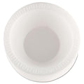 Dart 12BWWCR 10-12 oz White Unlaminated Foam Bowl by DART