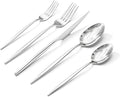 18/10 Silverware Set for 6, 30 Piece Stainless Steel Flatware Cutlery Set | by KINGSTONE