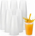 Potchen 54 Pieces Kids Plastic Cups 8.5 oz Reusable Drinking Cups Stackable by Potchen