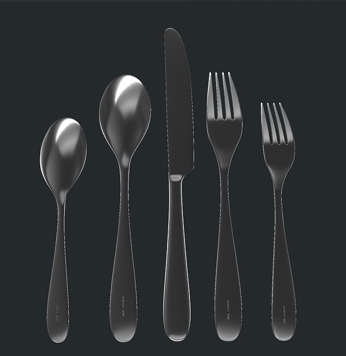 Silverware Set for 4 – 18/10 Stainless Steel Flatware, Mirror Finish, - Image 4
