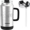 Hydraful 64 oz Tumbler with Handle and Straw by Hydraful