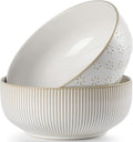 getstar Large Serving Bowls, Ceramic Salad Bowl Set of 2, Microwave and by Getstar