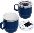 Zenbo 8 oz Stackable Coffee Mugs by Zenbo