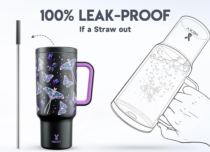 Meoky 40 oz Glow in the Dark Tumbler - Image 3