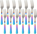 12 Pieces Dinner Fork, Stainless Steel Silverware Forks, 7.1 Inches Metal Fork by KitchenDining