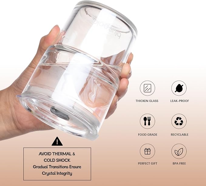 BLUEPOLAR 13oz/400ml Glass Water Tumbler - Image 4