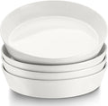 LIANYU 34oz Pasta Bowls, Ceramic Dinner Plate Bowls Set of 4 | 8.7’’ Wide by LIANYU