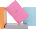 ICON Large | 4 PCS Faux Decorative Books for Home Decor | Not Real Books (Cardboard Boxes) | Coffee Table, Shelf Styling & Modern Aesthetic Accent Pieces for Living Room