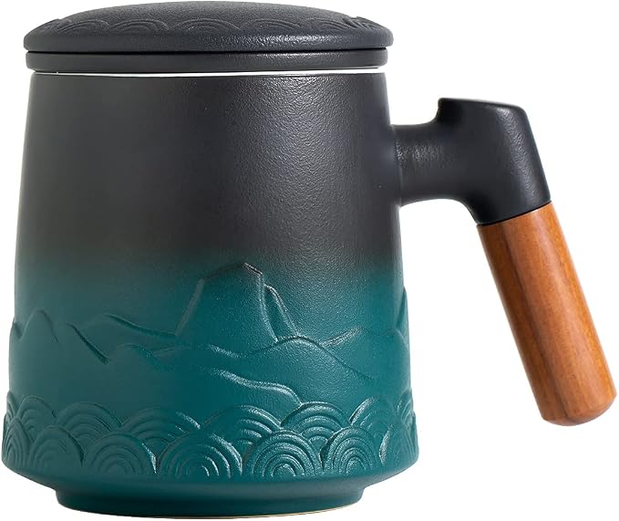 ZENS Tea Mug with Infuser and Lid by ZENSLIFESTYLE