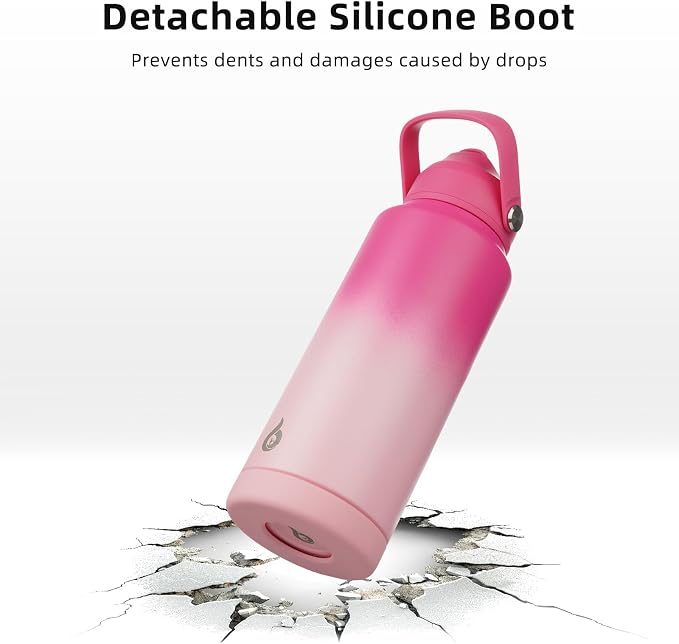 BJPKPK 32oz Insulated Water Bottle, Stainless Steel Bottle - Image 4