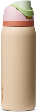 Owala FreeSip Stainless Steel Water Bottle 32 oz Pink/Tan by Unknown