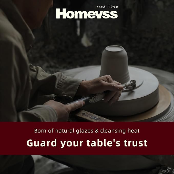 HomeVss 20-Piece Dinnerware Set - Image 6
