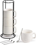 Stackable Coffee Mug Set of 4 by SPIPER