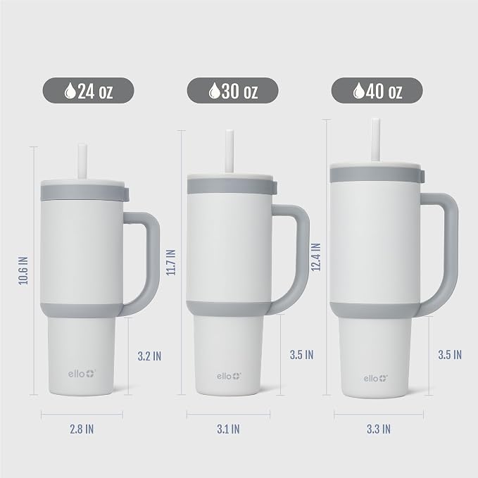 Ello Oasis 40oz Insulated Stainless Steel Tumbler - Image 8