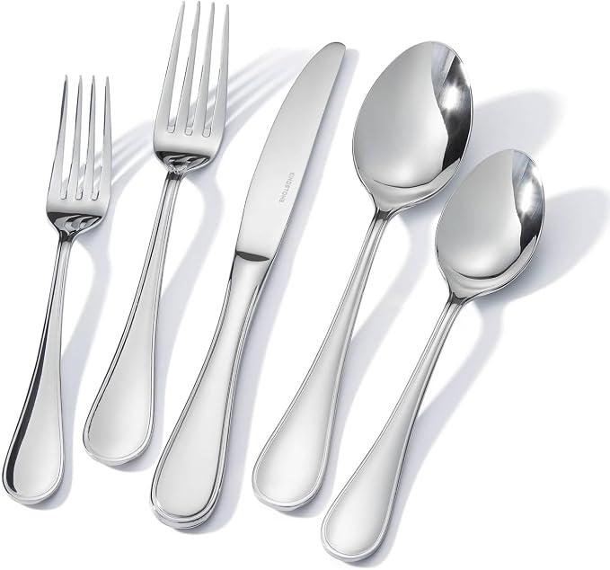 18/10 Stainless Steel Silverware Set - Image 6