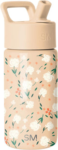 Simple Modern Kids Water Bottle & Toddler Cup | 14oz | Floral | Insulated by Unknown