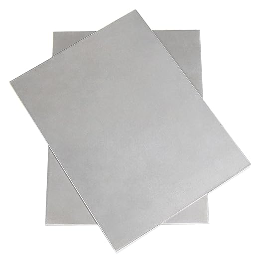 TEN-HIGH 2 Pack 14 Gauge Mild Steel Sheet Metal Plate 12 x 24 Inch Cold Rolled Steel Plate for Professional Industrial Use and DIY Projects - Smooth Surface, Easy to Form and Weld