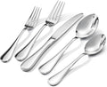 18/10 Stainless Steel Silverware Set by KINGSTONE