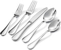 65 Piece Silverware Set for 12 by KINGSTONE