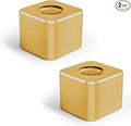 Aluminum Single Hole Pen Stand - Durable Fountain Pen Holder for Desk Display, Non - Slip Base, Minimalist Office/Home Organizer(Gold,2P)