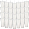 Honeydak 60 Pack Tumbler with Straw and Lid Bulk Cups by Honeydak