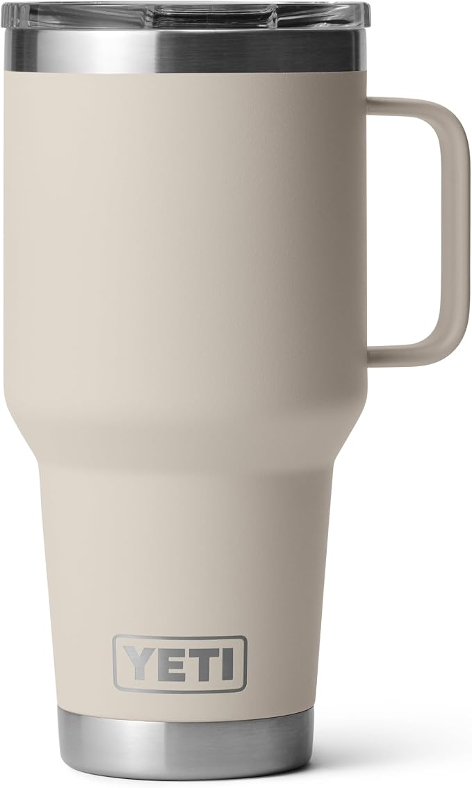 YETI Rambler 30 oz Travel Mug, Stainless Steel, Vacuum Insulated by YETI