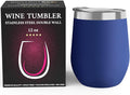 CHILLOUT LIFE 12 oz Stainless Steel Wine Tumbler by CHILLOUTLIFE