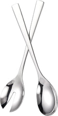 IMEEA Salad Servers 18/8 Stainless Steel Salad Serving Set Salad Fork and Spoon by IMEEA