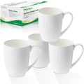 Chulan White Over 45% Bone Content Fine Bone China Coffee Mugs 10 oz, by HeartWaxBeadsforSensitiveSkin%EF%BC%86FullBodyand45contentFineBoneChina