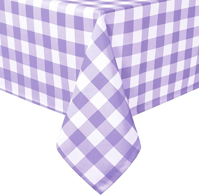 Checkered Tablecloth Rectangle 54 x 80 Inch by Hiasan