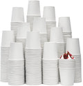 Vumdua 500 Pcs 6 oz Disposable Paper Coffee Cups, Hot/Cold Beverage Drinking Cup by Vumdua