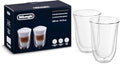 De'Longhi DeLonghi Double Walled Thermo Latte Glasses, 330 milliliters by Unknown
