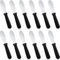 12 Pcs Butter Spreader Knives Wide Blade Stainless Steel Cheese Spreader Knife by Cunno