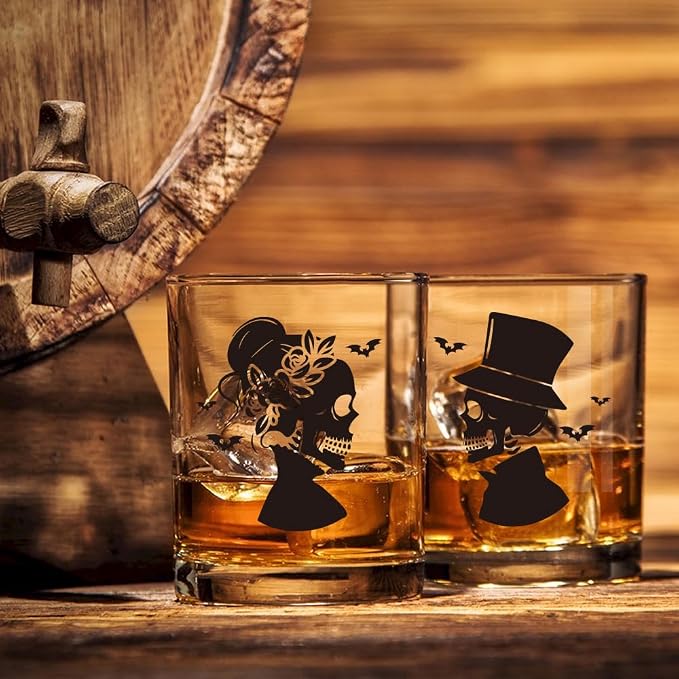 Perfectinsoy Skull Whiskey Glass 2 Piece - Image 5