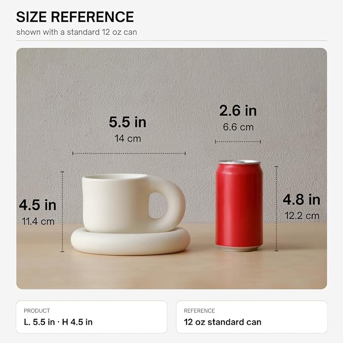 WENSHUO Ceramic Coffee Mug - Image 2